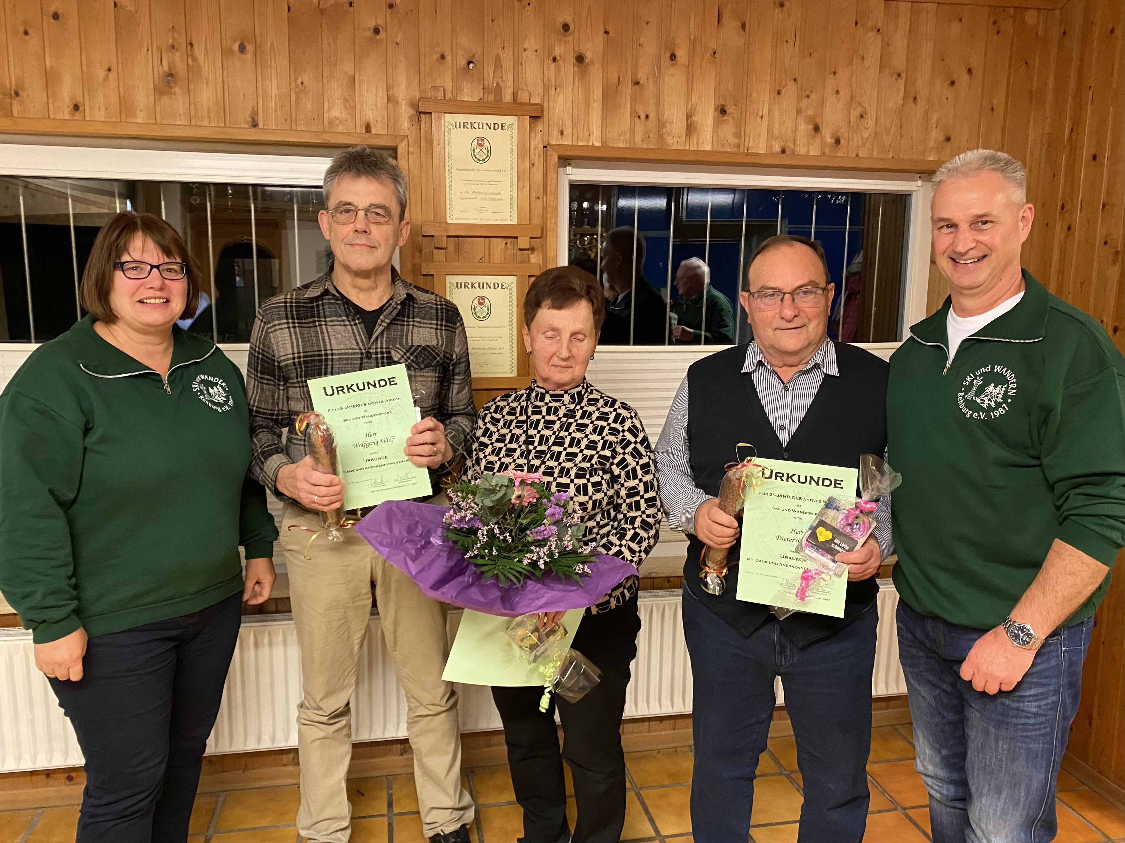 Ehrung von Mitgliedern
